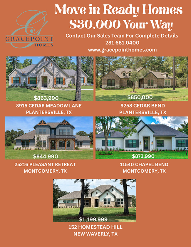 Gracepoint Homes October 2025 Promo